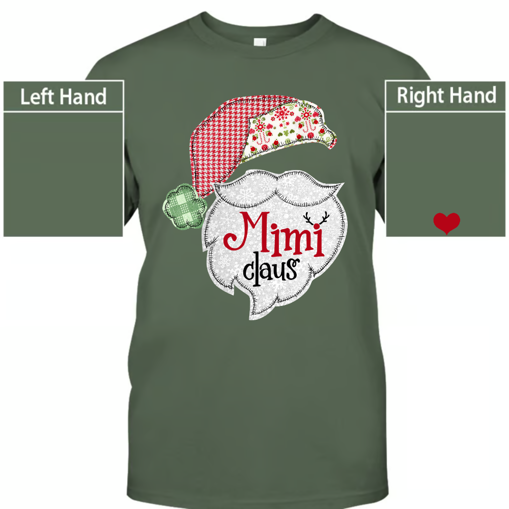 Mimi Claus Christmas With Grandkids T-Shirt