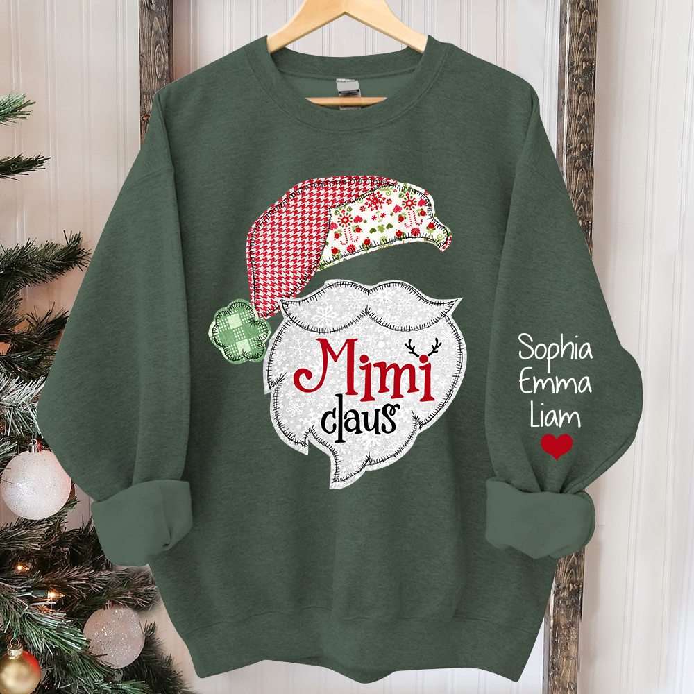 Mimi Claus Christmas With Grandkids T-Shirt