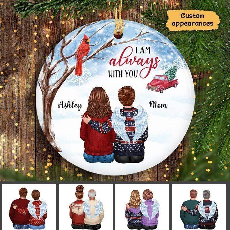 Christmas Truck Always With You Memorial Personalized Ornament