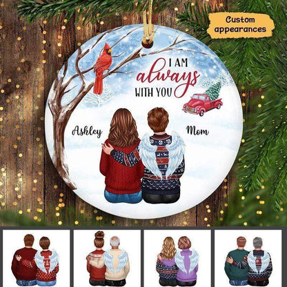 Christmas Truck Always With You Memorial Personalized Ornament