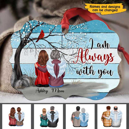 My Mind Talks To You Memorial Personalized Christmas Ornament
