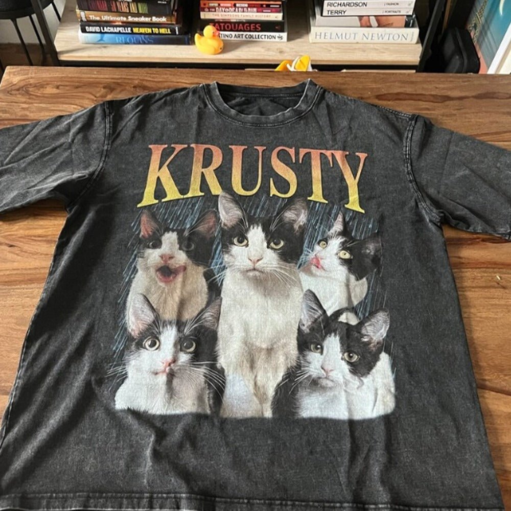 Pet Lovers - Custom Photo Cat Portrait Retro Style - Personalized Shirt - The Next Custom Gift