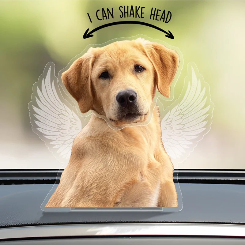 Pet Lovers - Custom Photo Gone But Never Forgotten - Personalized Shaking Head Standee - The Next Custom Gift