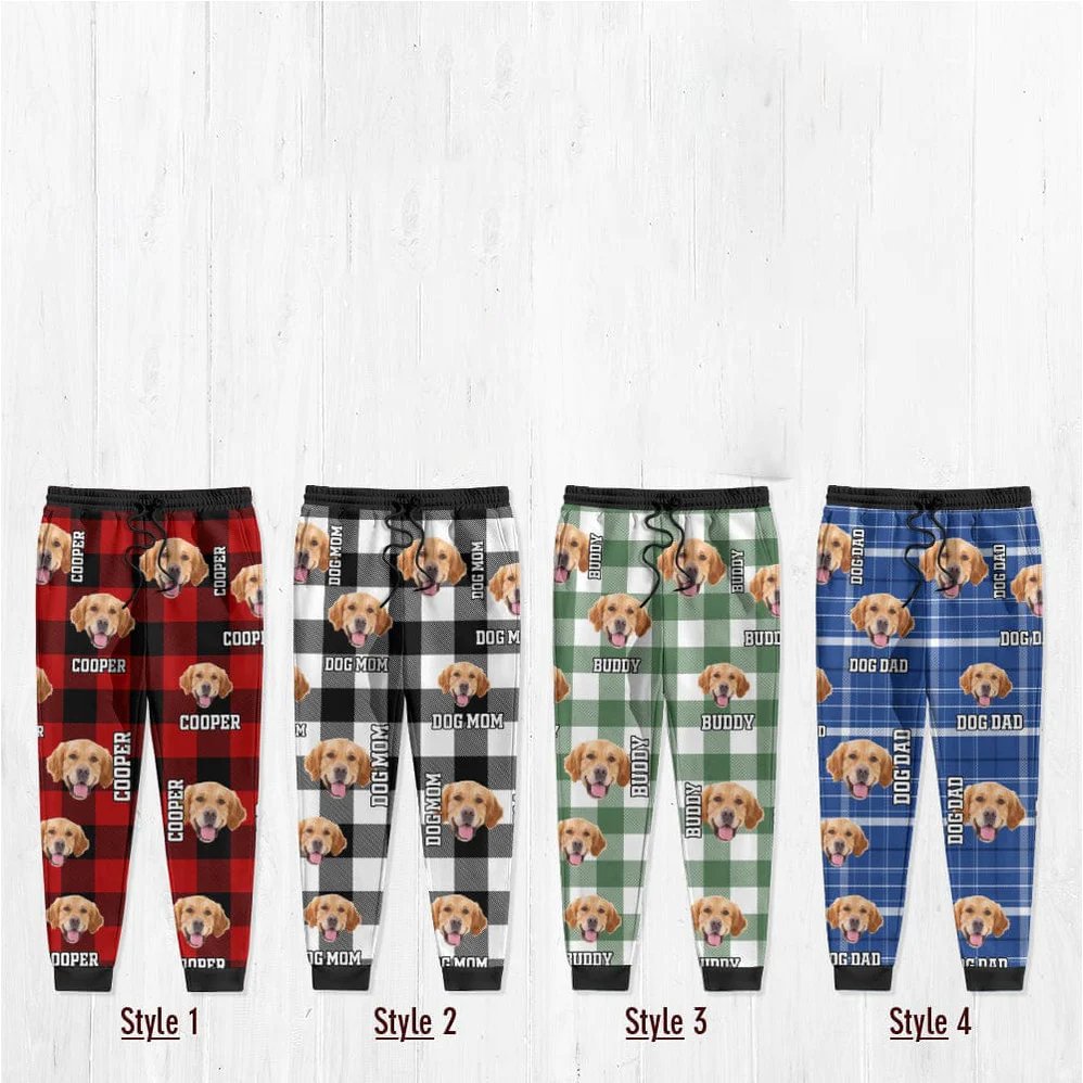 Pet Lovers - Custom Photo & Name Dog Cat - Personalized Men And Women's Sweatpants - The Next Custom Gift