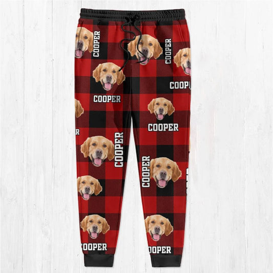 Pet Lovers - Custom Photo & Name Dog Cat - Personalized Men And Women's Sweatpants - The Next Custom Gift