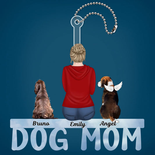 Pet Lovers - Dog Cat Mom Dad - Personalized Acrylic Car Hanger - The Next Custom Gift