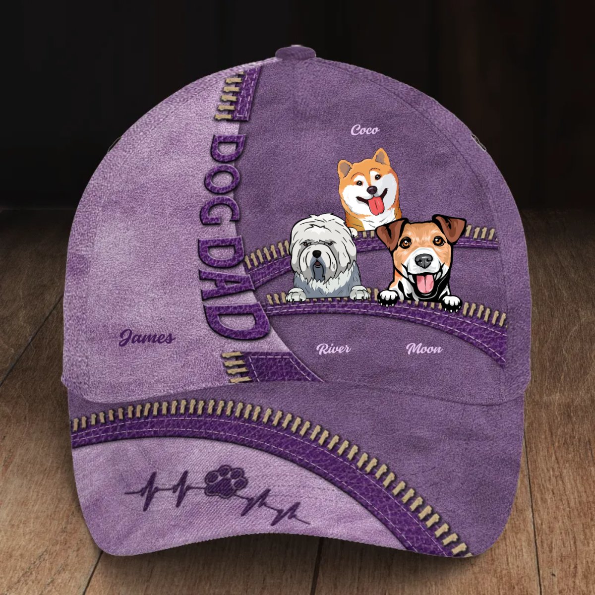 Pet Lovers - Dog Mom Dog Dad I Love Dogs More Than Humans - Personalized Classic Cap - The Next Custom Gift