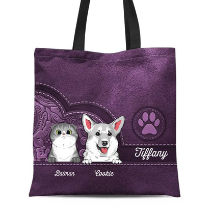 Pet Lovers - Personalized Zippered Canvas Bag (LH) - The Next Custom Gift