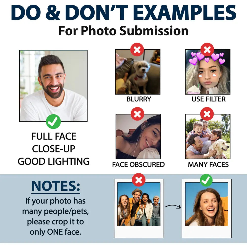 Custom Photo With Basic People - Personalized T Shirt