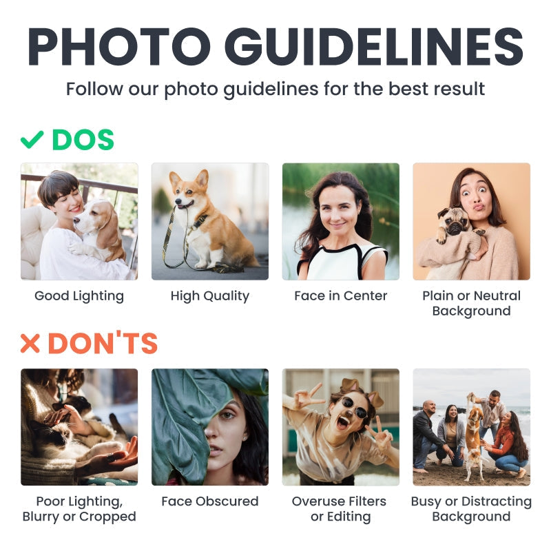 Upload Photo guideline