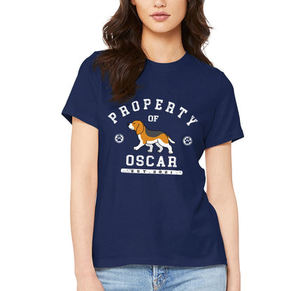 Dog Property - Personalized Custom Unisex T-shirt