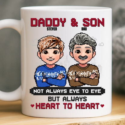 Custom Mug - Personalized Birthday Gifts For Dad, Son - Always My Son, Always Chosen
