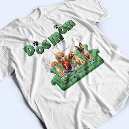 Treat Dealer 3D Effect Dogs - Personalized T Shirt