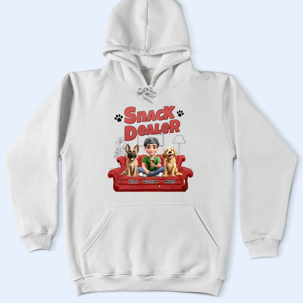 Treat Dealer 3D Effect Dogs - Personalized T Shirt