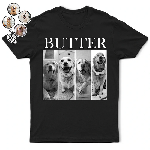 Custom Photo Dog Cat Pet Memorial - Personalized T Shirt