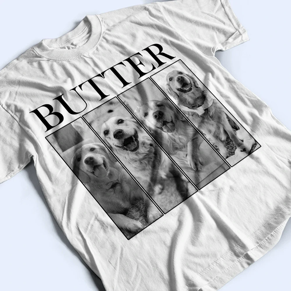 Custom Photo Dog Cat Pet Memorial - Personalized T Shirt
