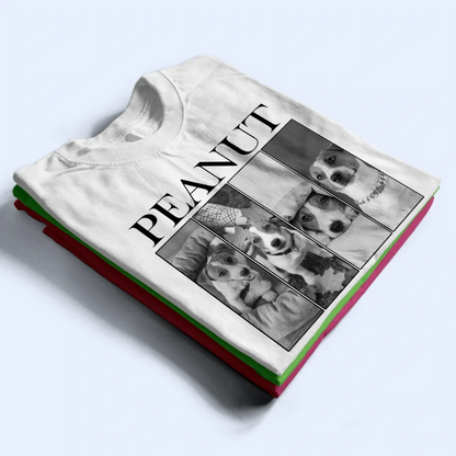 Custom Photo Dog Cat Pet Memorial - Personalized T Shirt
