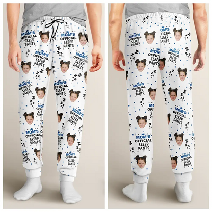 Custom Photo Mama's Official Sleep Pants - Personalized Pajama Pants