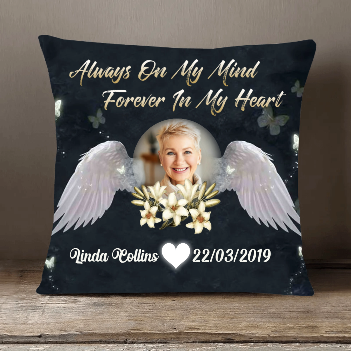 Cháu Gái - Ôm Đường Dài Chiếc Gối Vẽ Này - Gối Cá Tính 