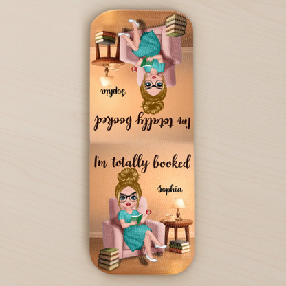 Custom Leather Magnetic Bookmark - Personalized Bookish Gifts For Book Lovers, Bookworms, Readers - Between Pages Magic