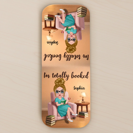 Custom Leather Magnetic Bookmark - Personalized Bookish Gifts For Book Lovers, Bookworms, Readers - Between Pages Magic