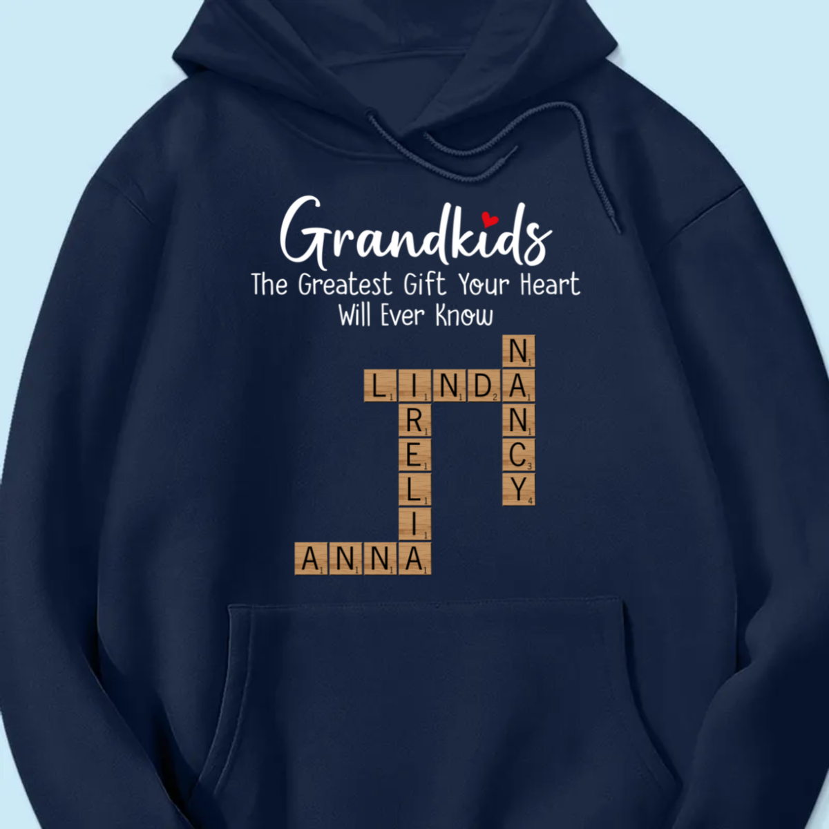 The Greatest Gift You Ever Know Crossword Puzzle Art Gift For Grandma Personalized Shirt