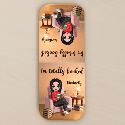 Custom Leather Magnetic Bookmark - Personalized Bookish Gifts For Book Lovers, Bookworms, Readers - Between Pages Magic