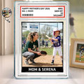 Custom Photo Baseball Gift Family Dream Team - Personalized Custom Shaped Acrylic Plaque