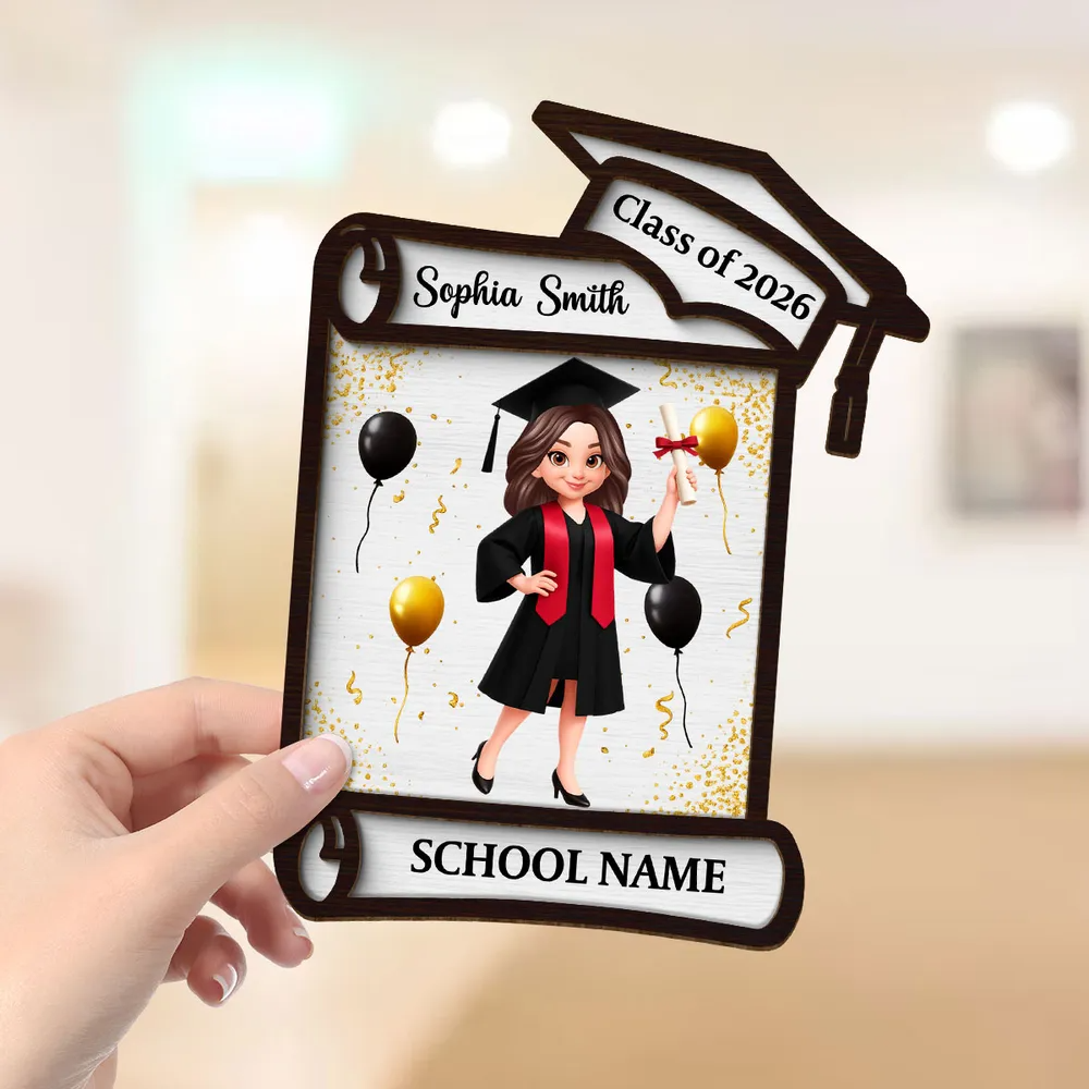 Định Nghĩa Gia Đình- Bà Ngoại - Tấm Gỗ 2 Lớp Cá Tính 