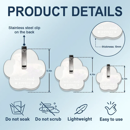 Custom Photo Forever In My Heart - Personalized Custom Shaped Acrylic Car Visor Clip