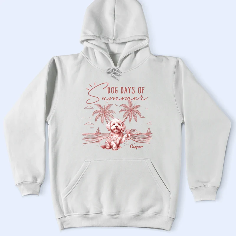 Dog Days Of Summer - Personalized T Shirt