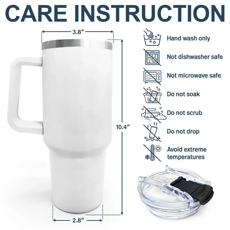 Palm Tree Best Dad Best Mom Ever - Personalized Engraved 40oz Tumbler