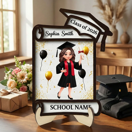 Định Nghĩa Gia Đình- Bà Ngoại - Tấm Gỗ 2 Lớp Cá Tính 