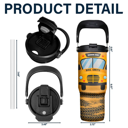 Y'all Gonna Make Me Lose My Mind - Personalized 30oz Tumbler With Handle