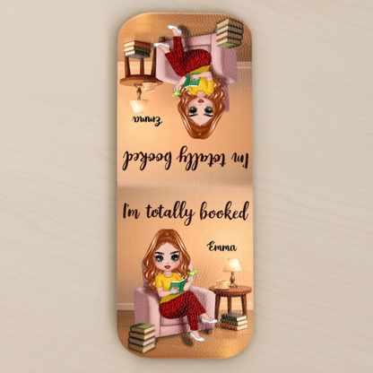 Custom Leather Magnetic Bookmark - Personalized Bookish Gifts For Book Lovers, Bookworms, Readers - Between Pages Magic