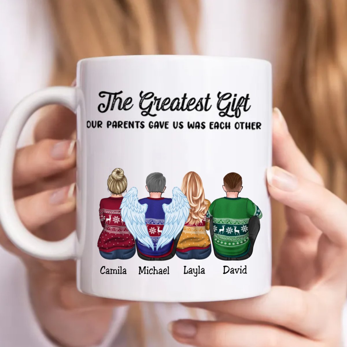 The Greatest Gift Our Parents Gave Us Was Each Other - Personalized Mug - The Next Custom Gift