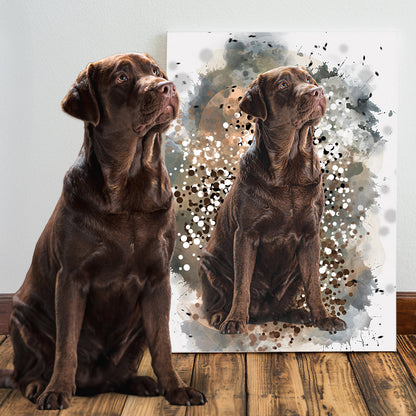 Personalized Pet Art - Canvas