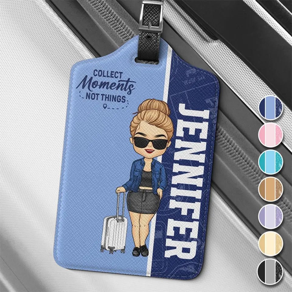 Travel Lovers - To Travel Is To Live - Personalized Luggage Tag - The Next Custom Gift