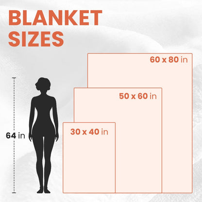 Holly Branch Family Sitting Memorial Personalized Fleece Blanket