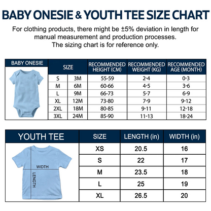 Congrats On Being My Little Servant - Personalized Baby Onesie