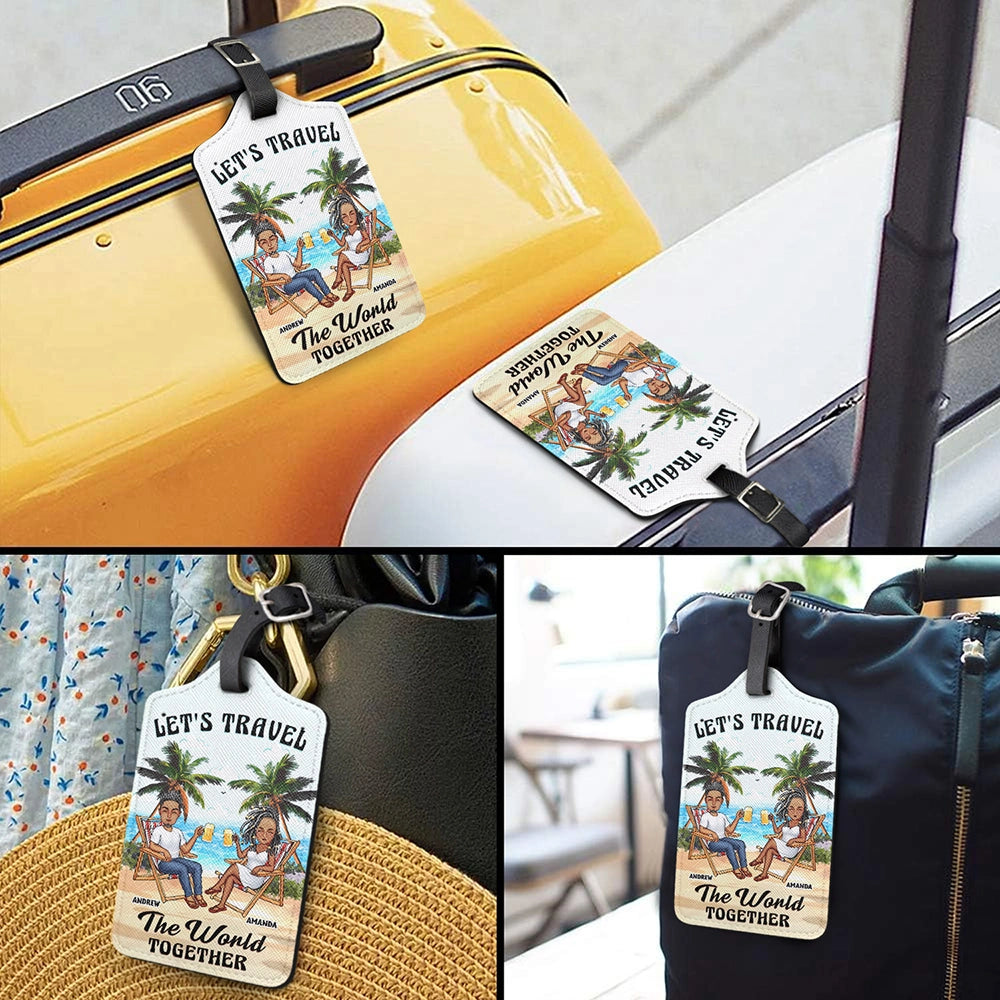 Travel Partners For Life - Personalized Luggage Tag