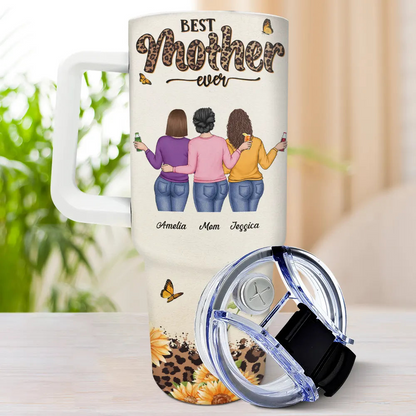 Best Mom Ever Nutrition Facts - Personalized 40oz Tumbler With Straw