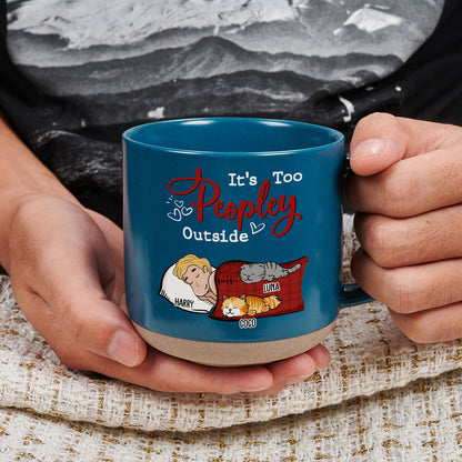 Too Peopley - Personalized Custom Pottery Mug