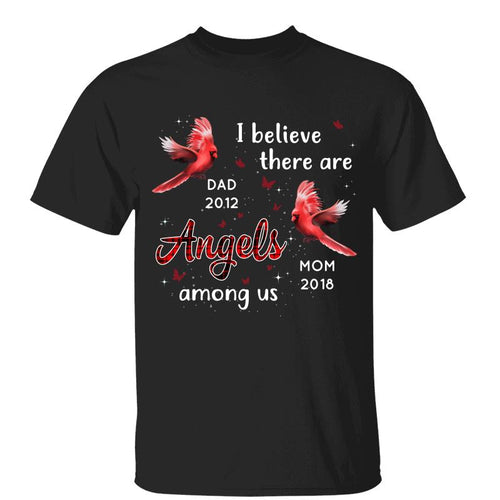 Angels Among Us Cardinals Memorial Personalized Shirt