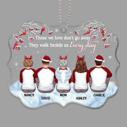 Those We Love Memorial Family Personalized Christmas Acrylic Ornament