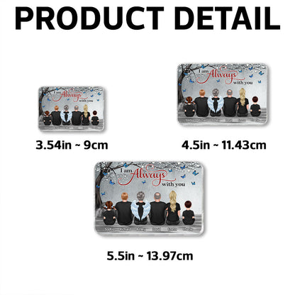 Blossom Tree Always With You Family Memorial Personalized Acrylic Fridge Magnet, Remembrance Gift, Sympathy Gift