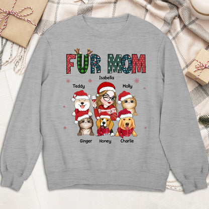 My Lovely Fur Mom - Personalized Custom Sweatshirt