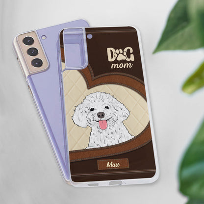 Lovely Peeking Dogs - Personalized Custom Phone Case