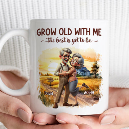 I Had You And You Had Me Happy Old Couple Personalized Mug, Anniversary Valentine's Day For Him, For Her, Husband, Wife