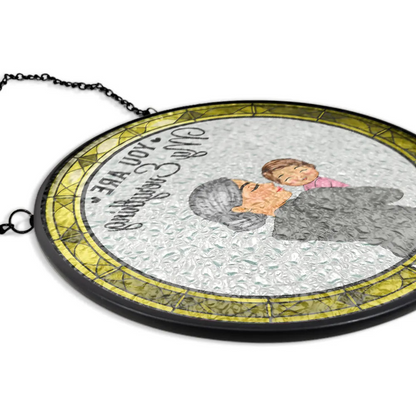 You Are My Everything Newborns New Mom - Personalize Acrylic Window Hanging Suncatcher